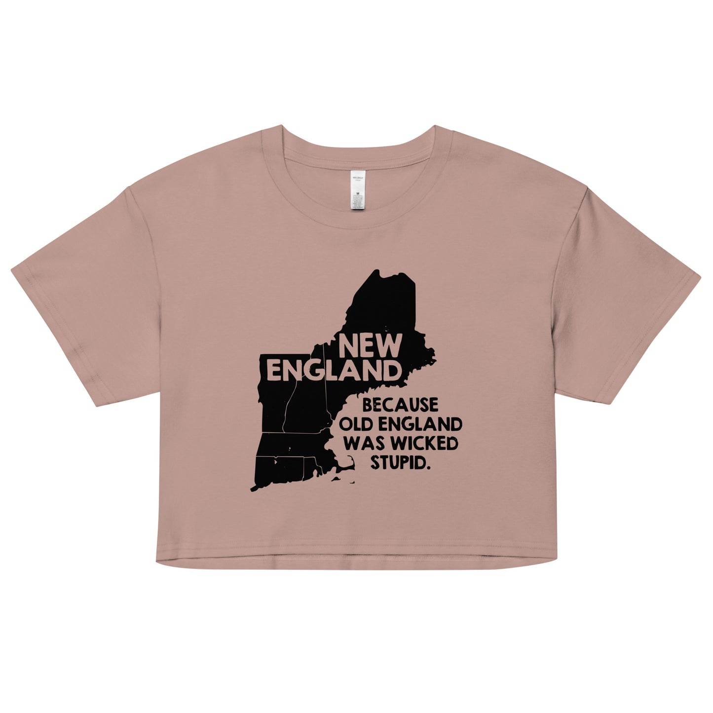 New England Women's Crop Tee