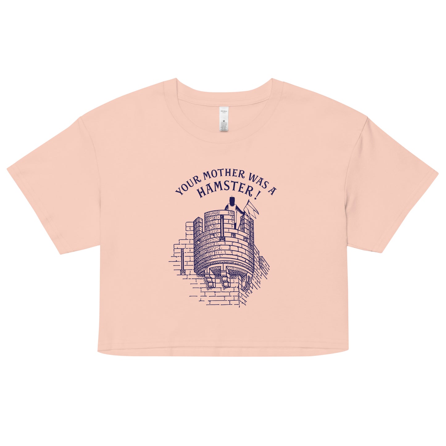 Your Mother Was A Hamster Women's Crop Tee