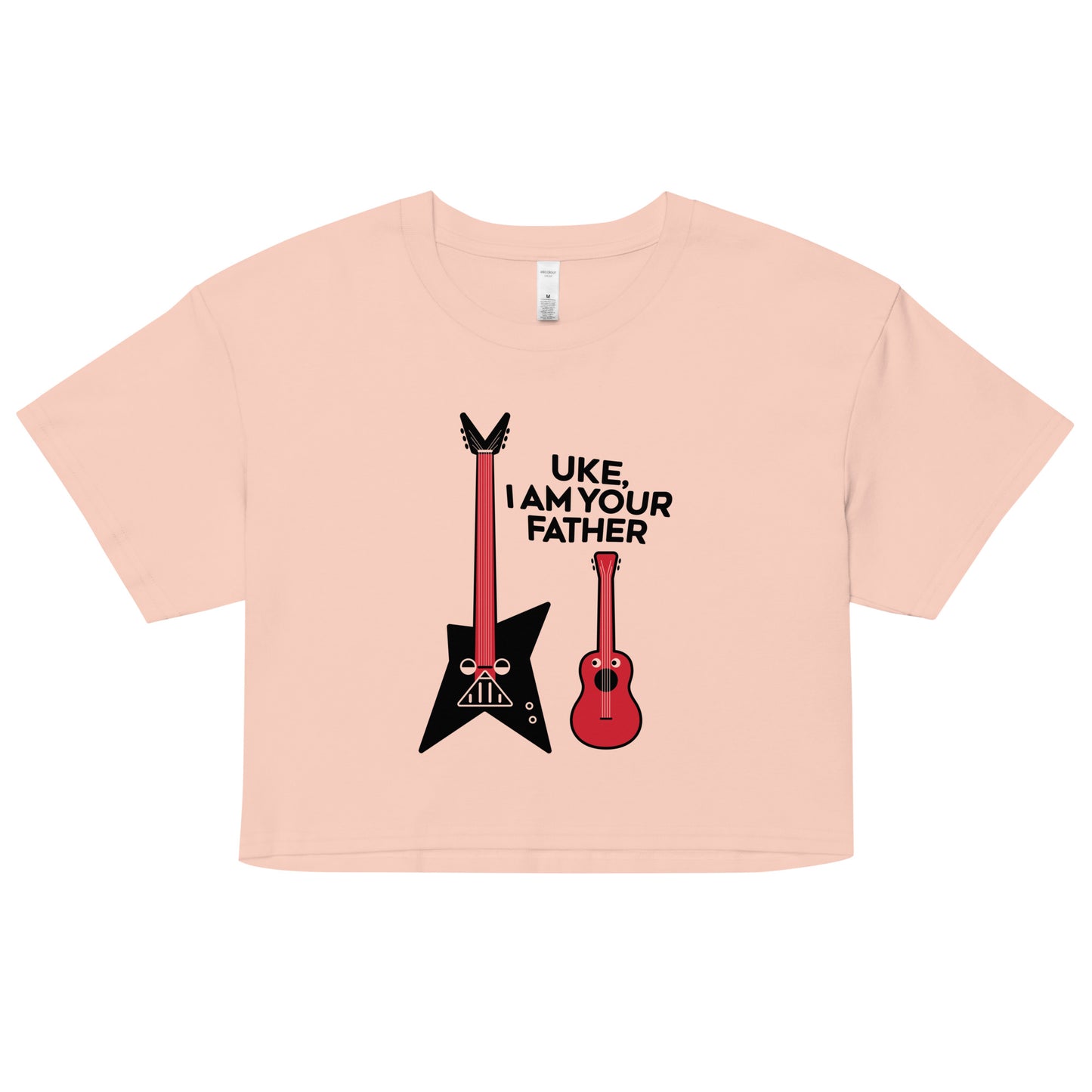 Uke, I Am Your Father Women's Crop Tee