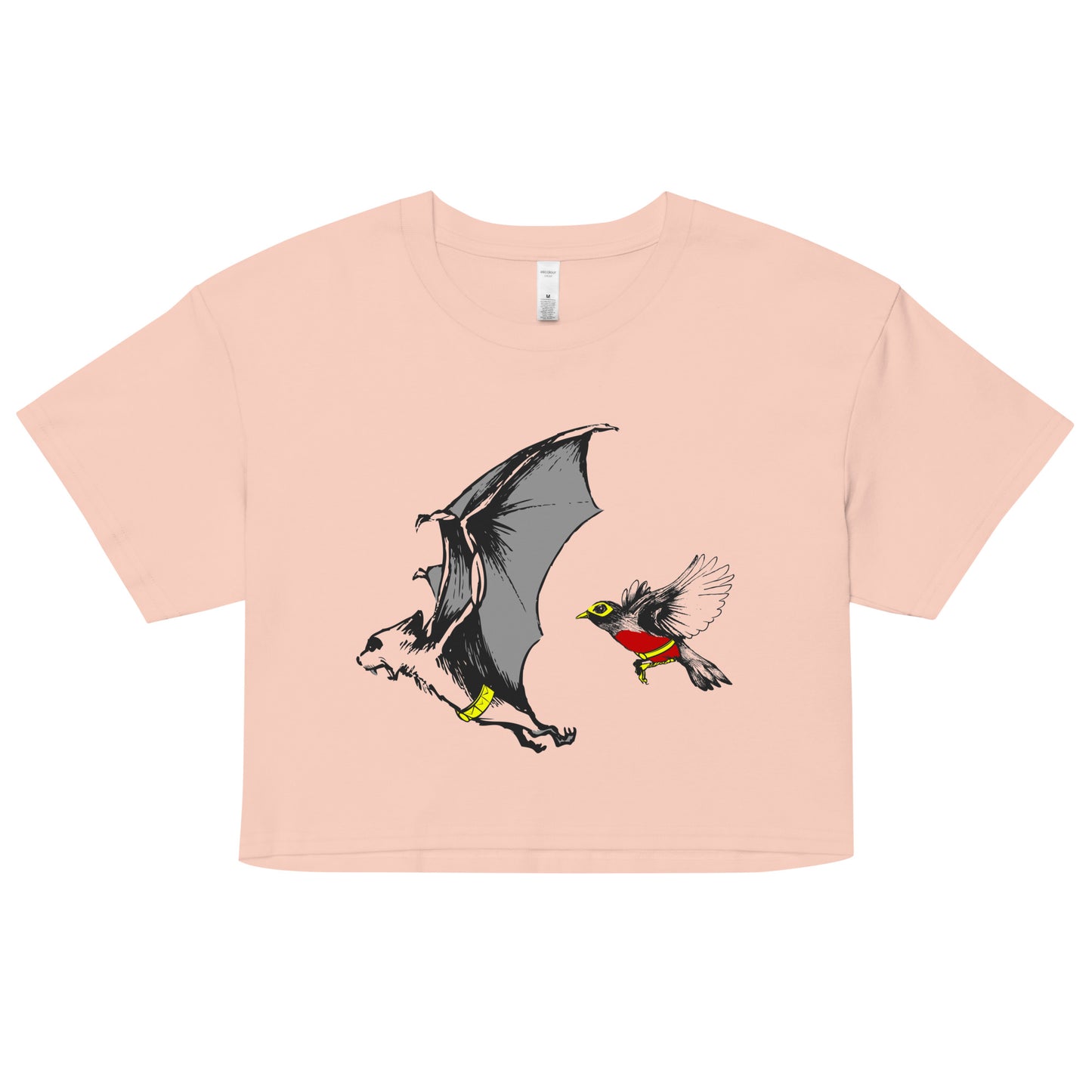 Bat and Robin Women's Crop Tee