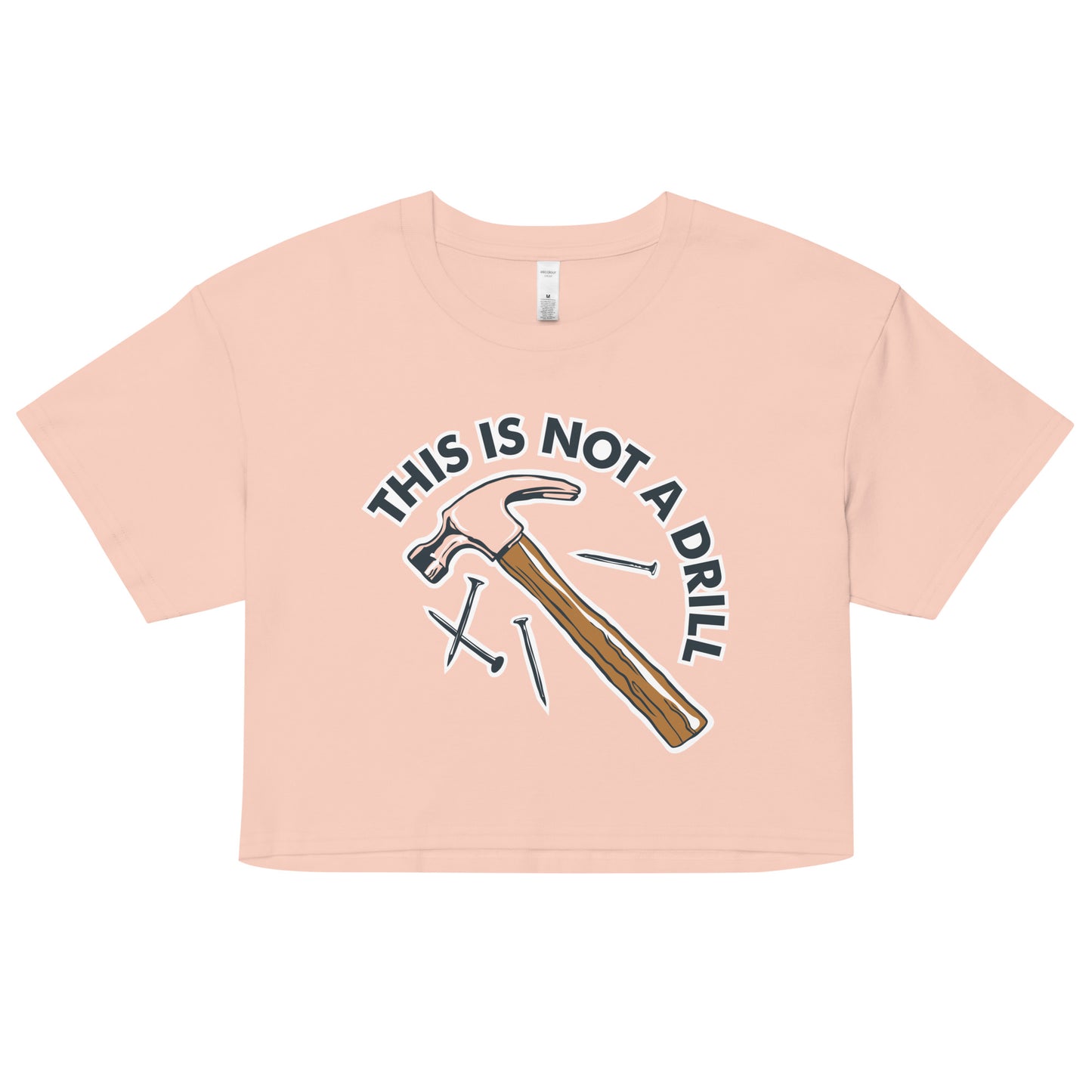 This Is Not A Drill Women's Crop Tee