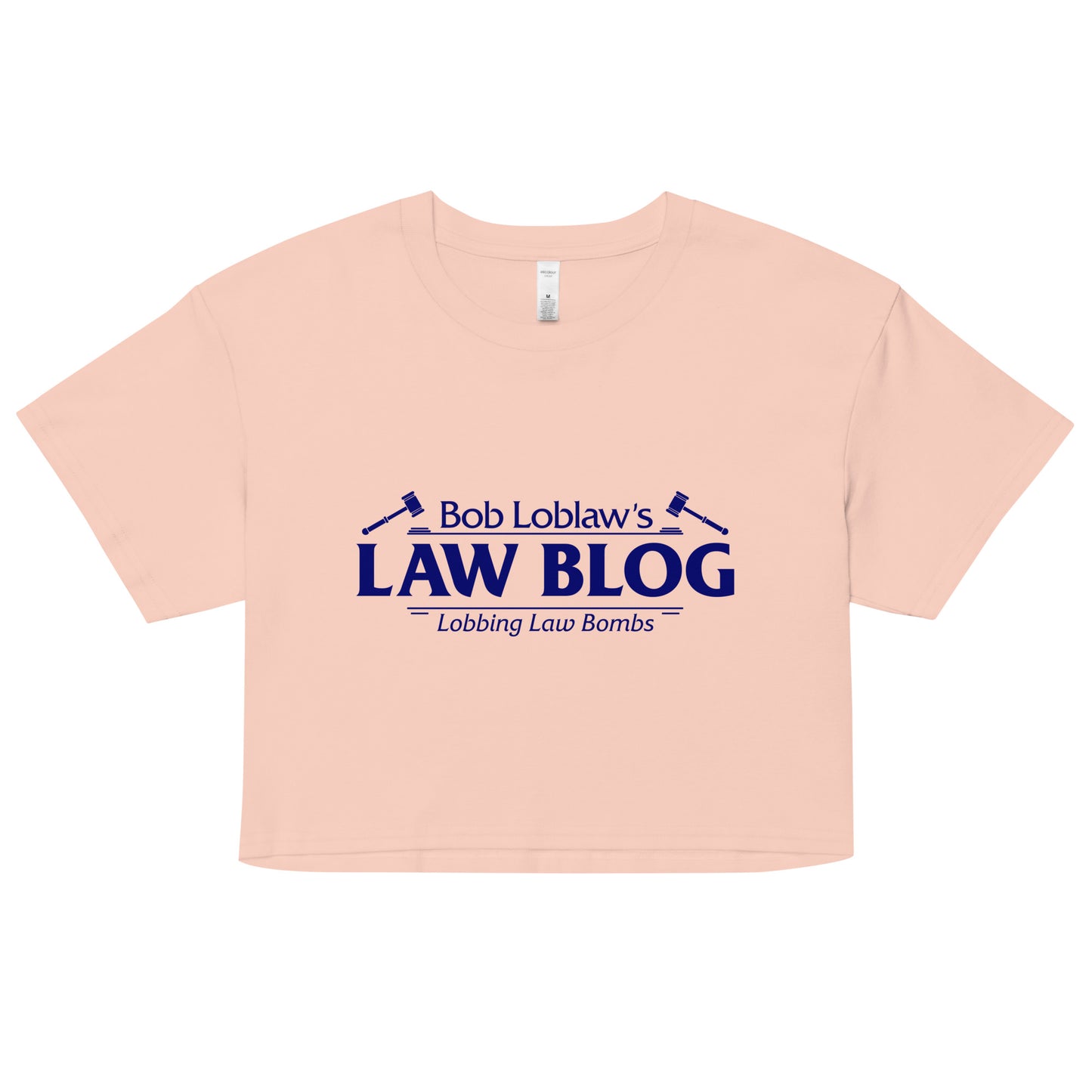 Bob Loblaw's Law Blog Women's Crop Tee