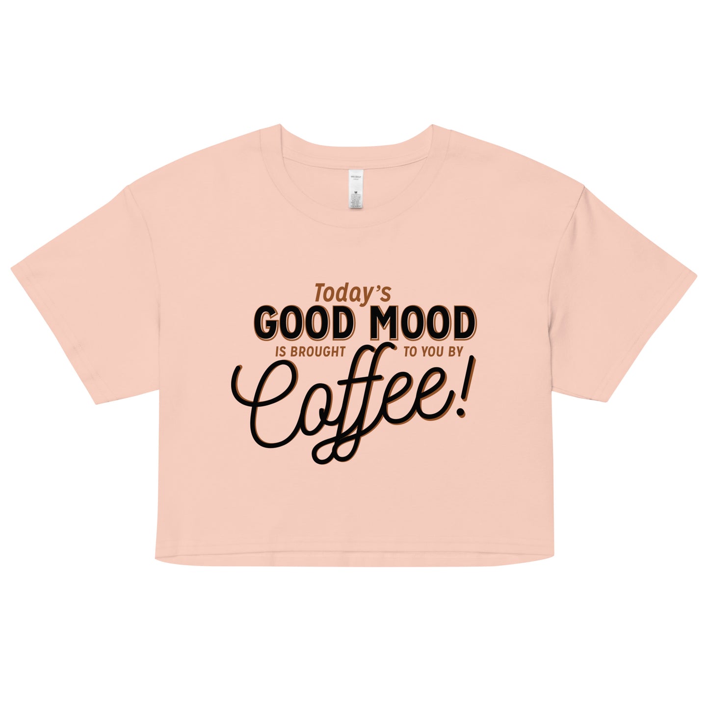 Today's Good Mood Women's Crop Tee