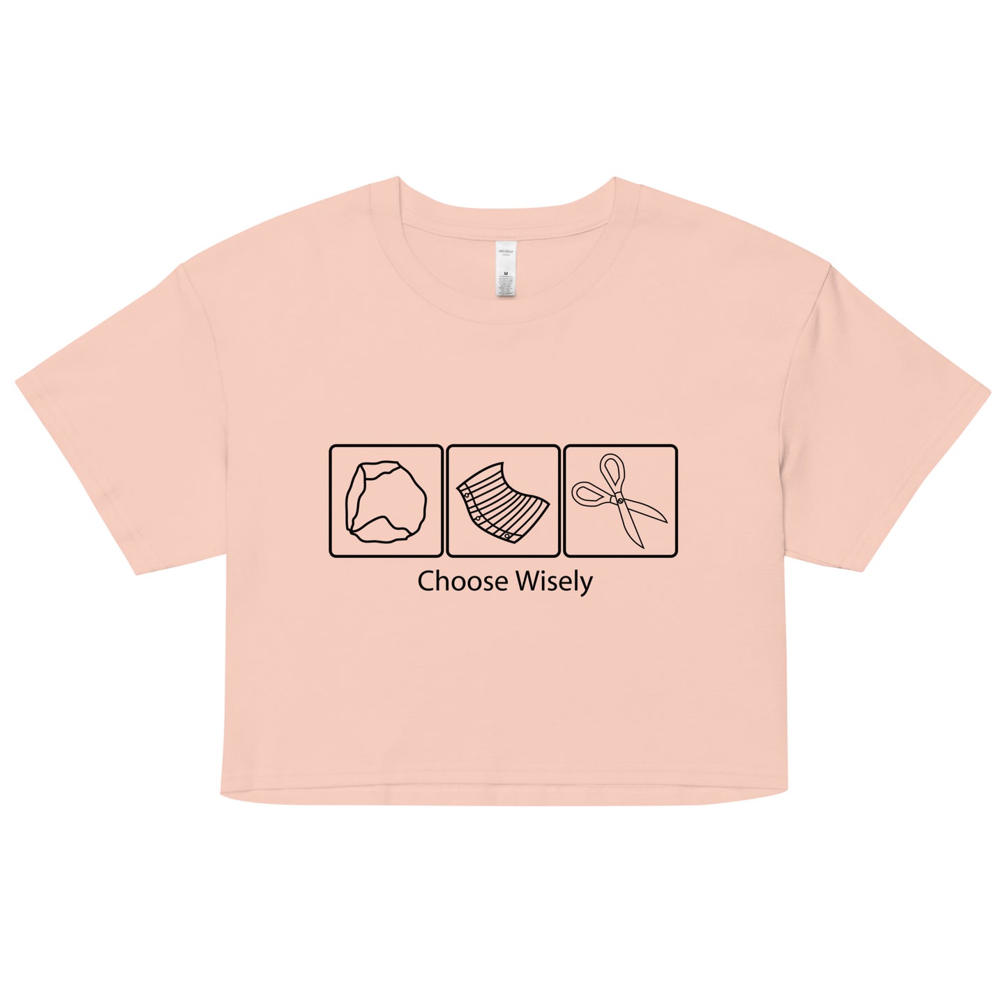 Choose Wisely Women's Crop Tee