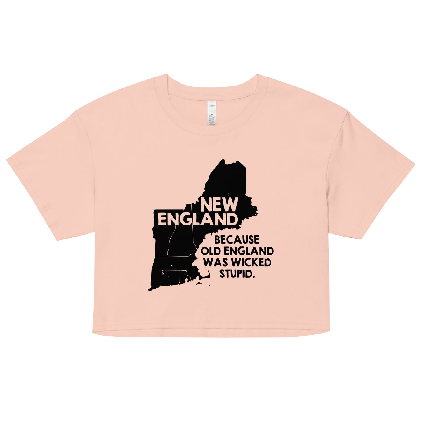 New England Women's Crop Tee