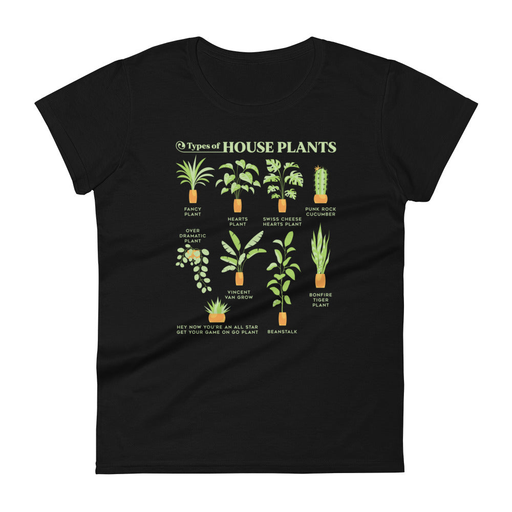 Types Of House Plants Women's Signature Tee