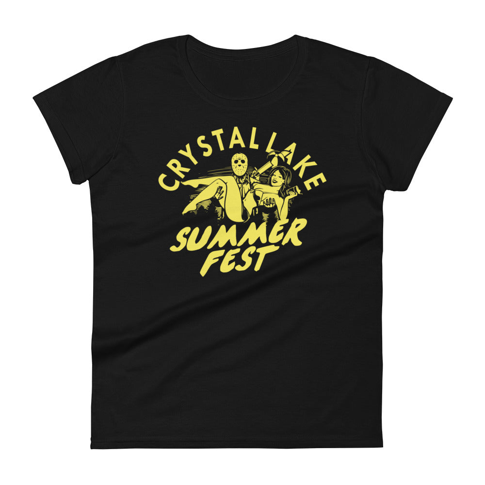 Crystal Lake Summer Fest Women's Signature Tee