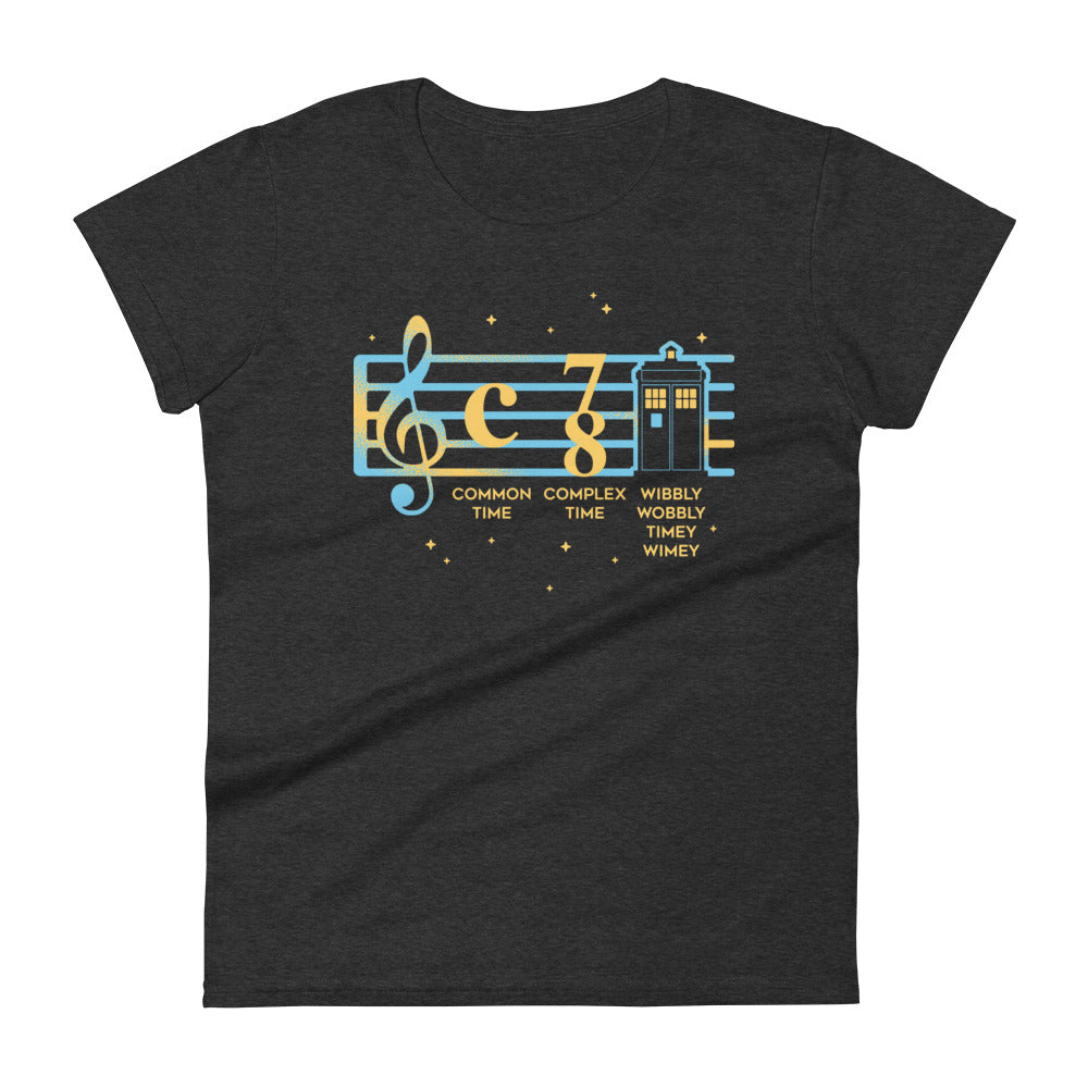 Wibbly Wobbly Timey Wimey Women's Signature Tee