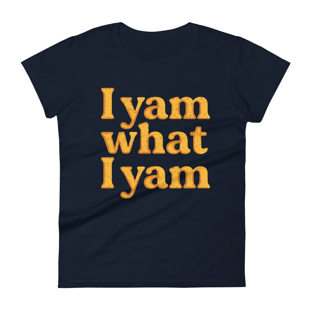 I Yam What I Yam Women's Signature Tee