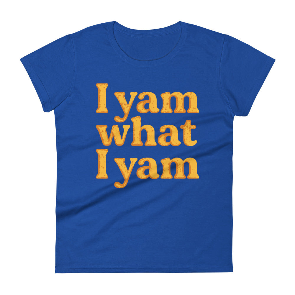 I Yam What I Yam Women's Signature Tee