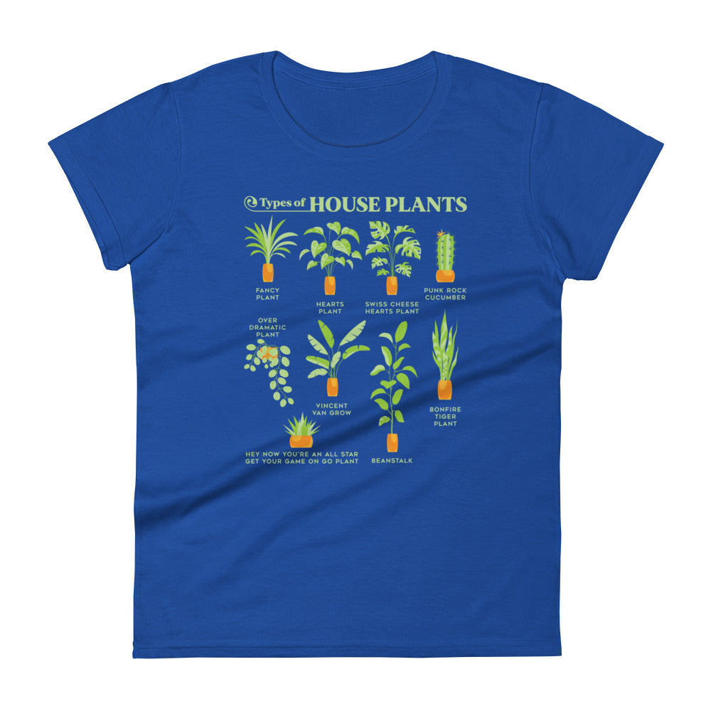 Types Of House Plants Women's Signature Tee