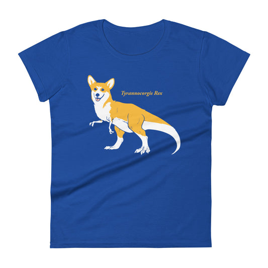 Tyrannocorgis Rex Women's Signature Tee