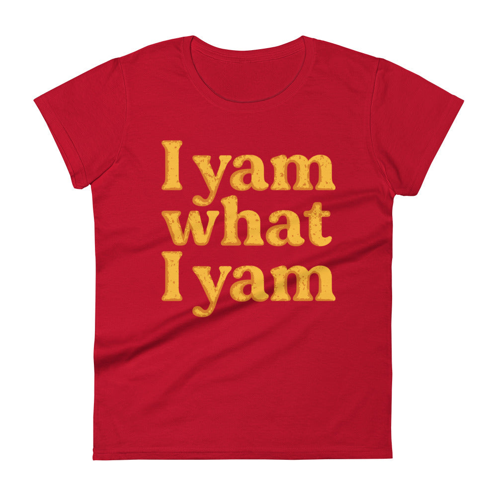 I Yam What I Yam Women's Signature Tee