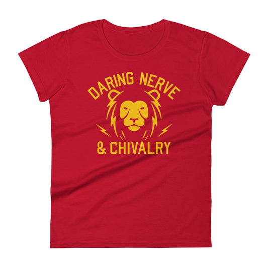 Daring, Nerve, And Chivalry Women's Signature Tee