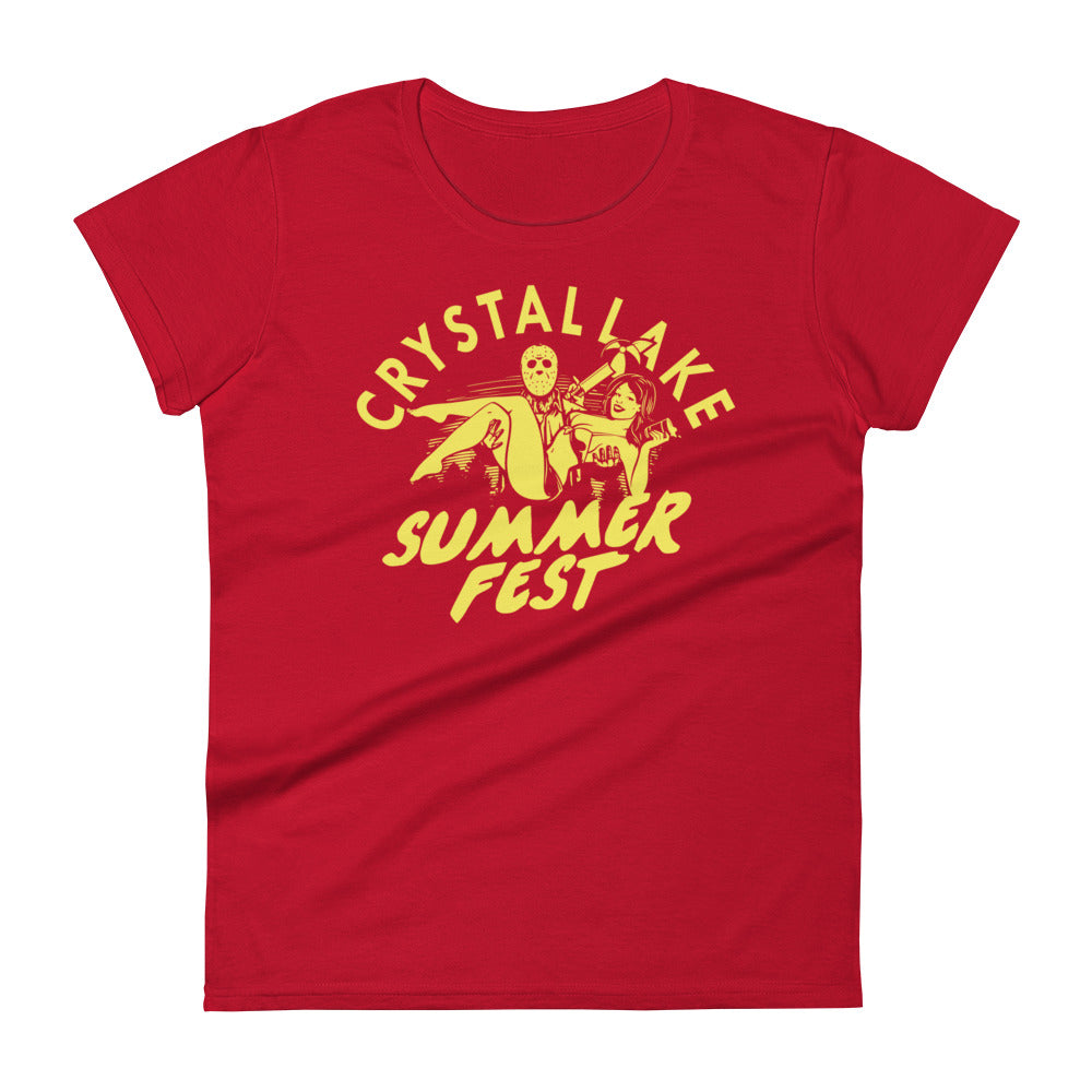 Crystal Lake Summer Fest Women's Signature Tee