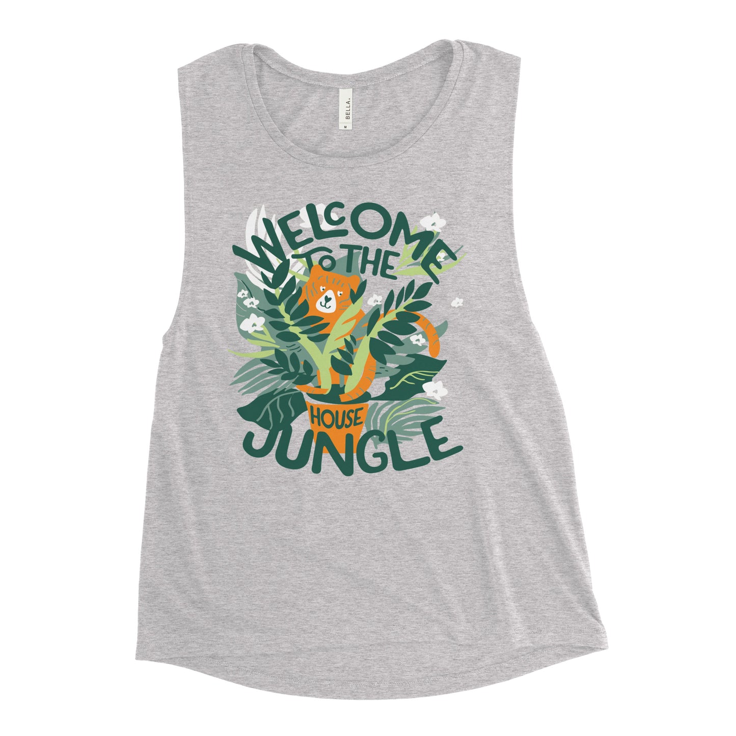 Welcome To The Jungle Women's Muscle Tank