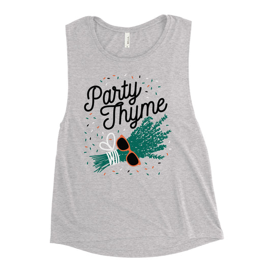 Party Thyme Women's Muscle Tank