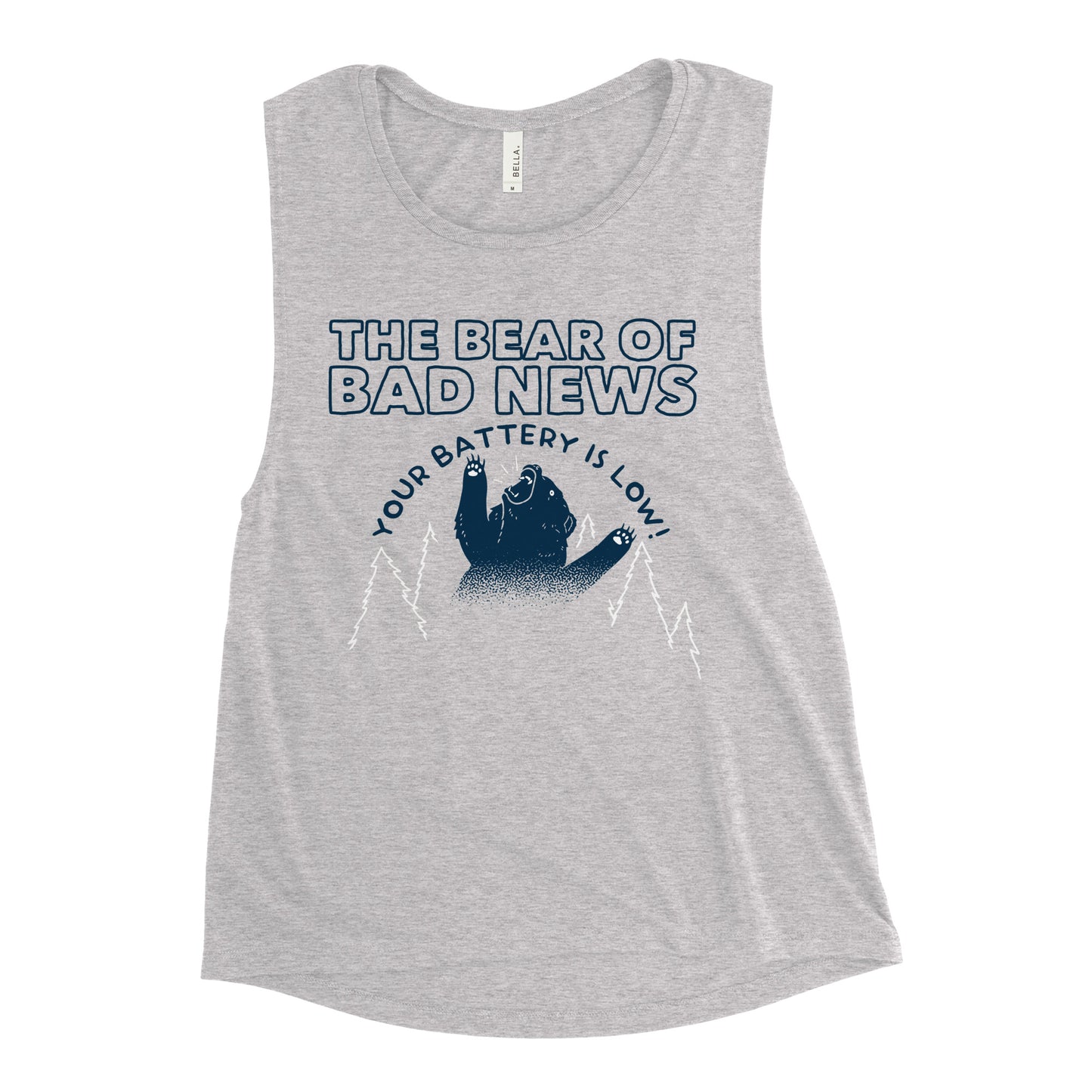 The Bear Of Bad News Women's Muscle Tank