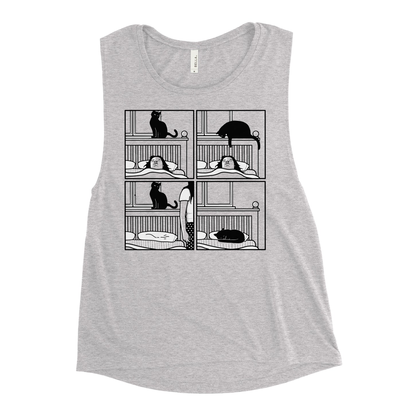 Cat Tap Women's Muscle Tank