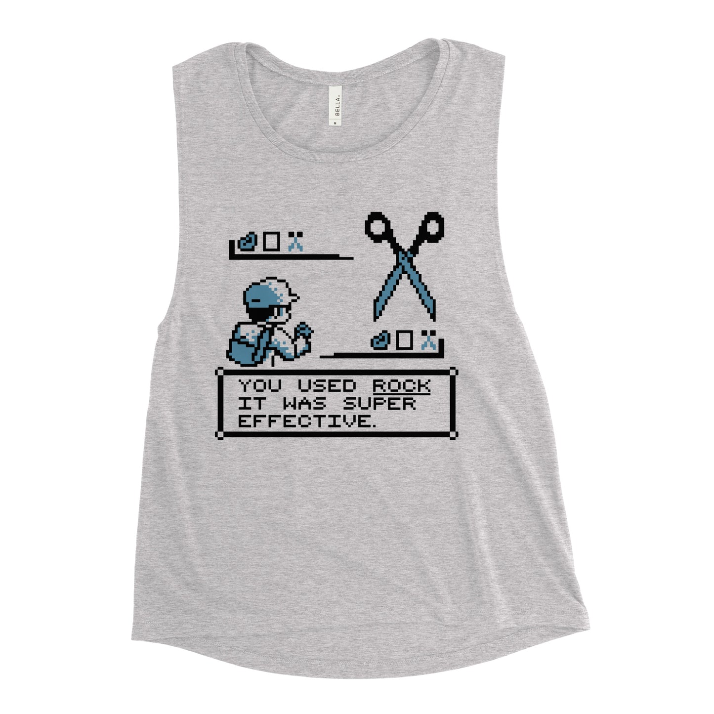 Rock Paper Scissors Battle Women's Muscle Tank