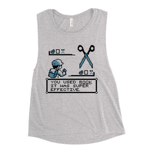 Rock Paper Scissors Battle Women's Muscle Tank