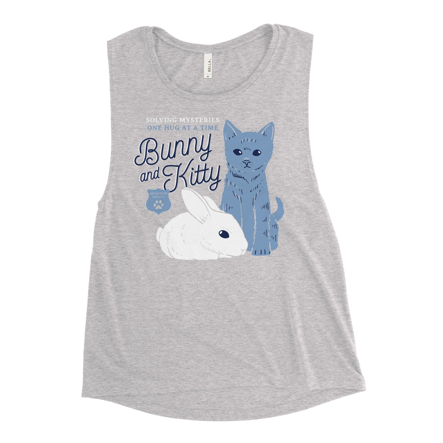 Bunny And Kitty Women's Muscle Tank