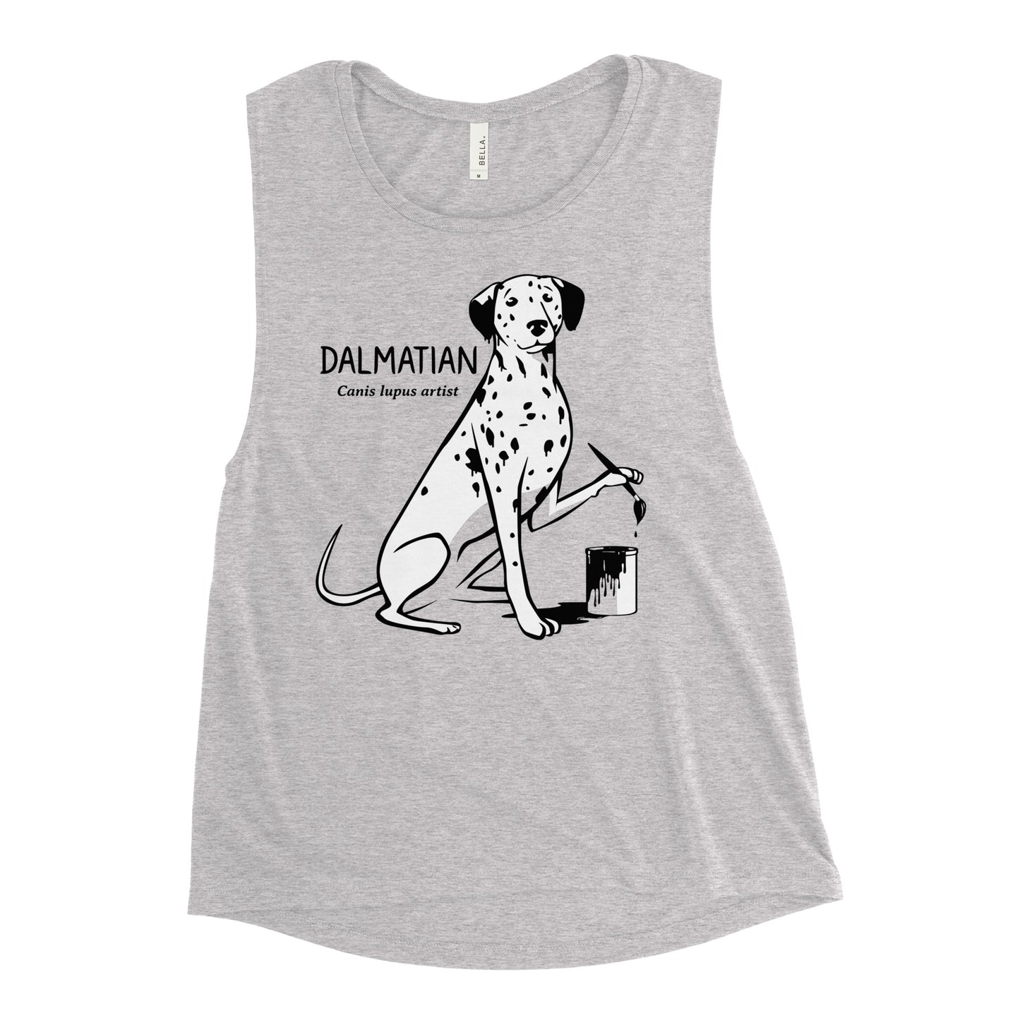 How Dalmatians Are Made Women's Muscle Tank