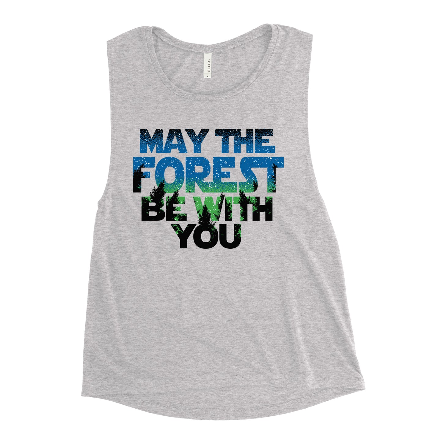 May The Forest Be With You Women's Muscle Tank