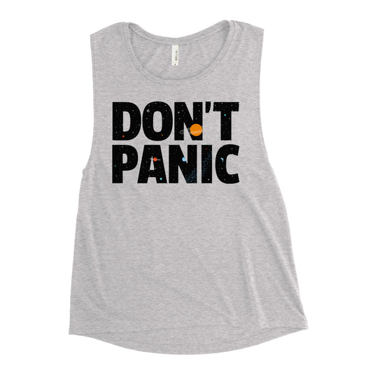 Don't Panic Women's Muscle Tank