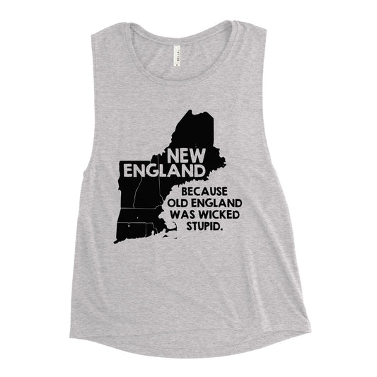 New England Women's Muscle Tank