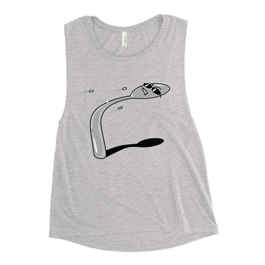 There Is No Spoon Women's Muscle Tank