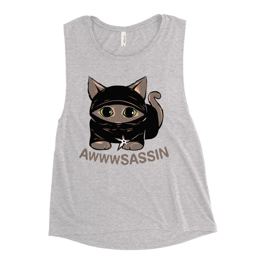 Awwwsassin Women's Muscle Tank