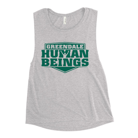 Greendale Human Beings Women's Muscle Tank