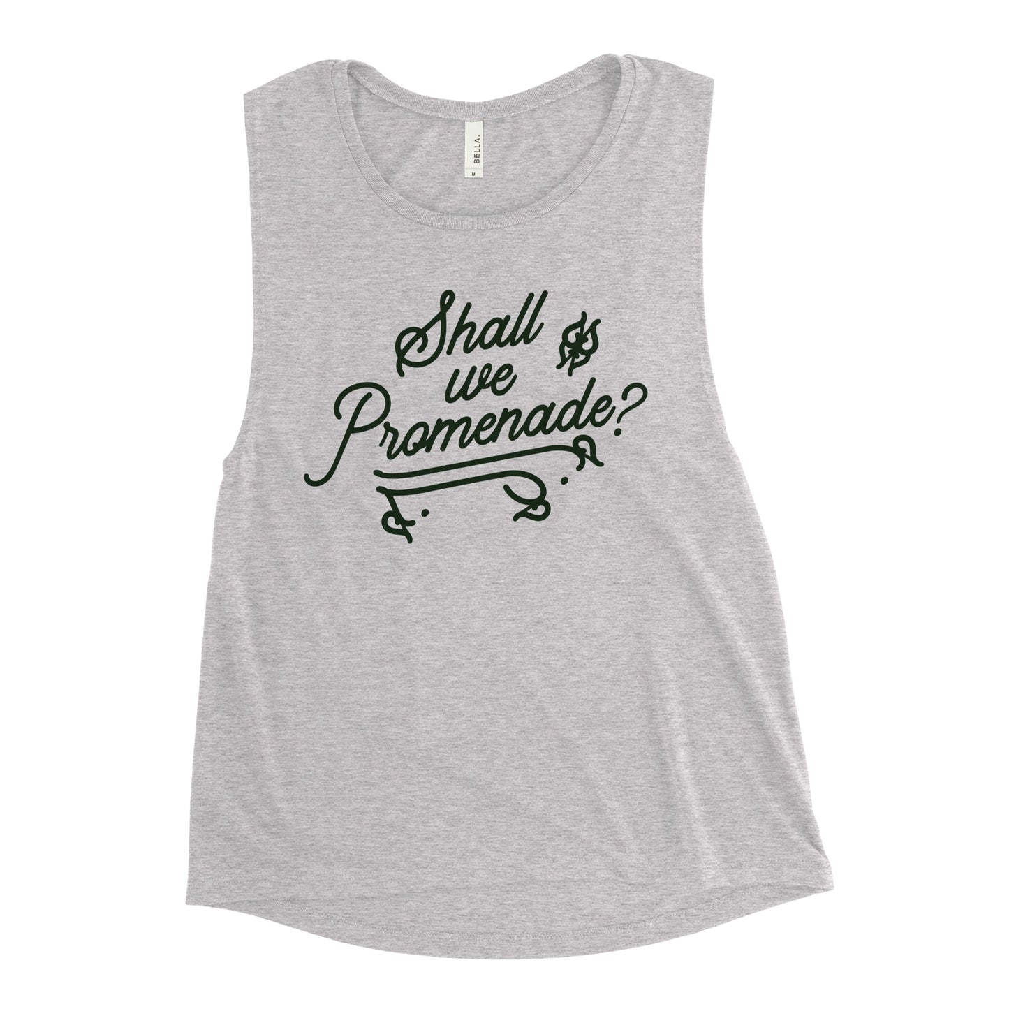 Shall We Promenade? Women's Muscle Tank