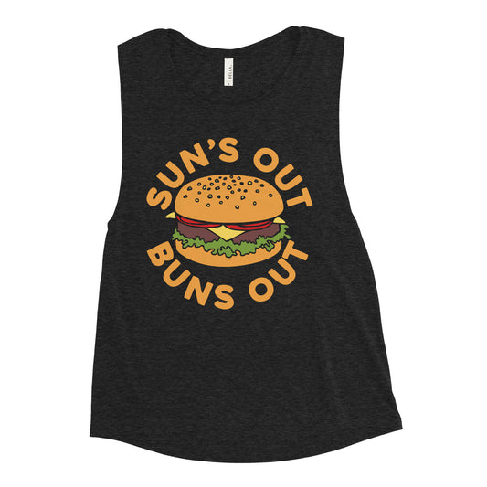 Sun's Out Buns Out Women's Muscle Tank