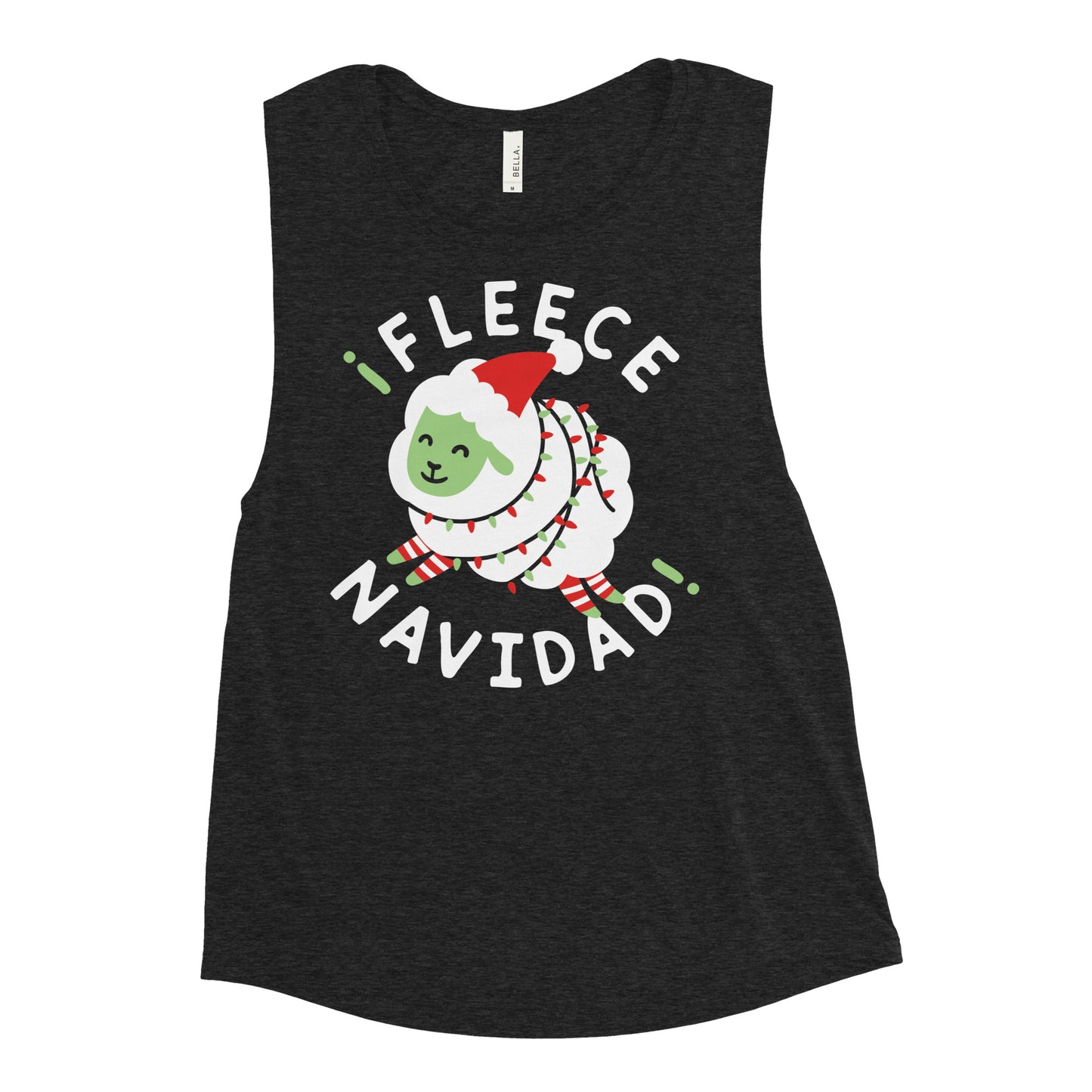 ¡Fleece Navidad! Women's Muscle Tank