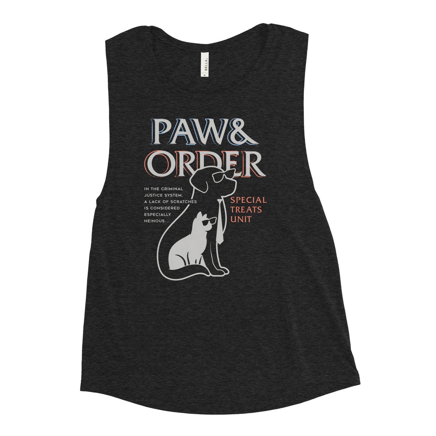 Paw & Order Women's Muscle Tank