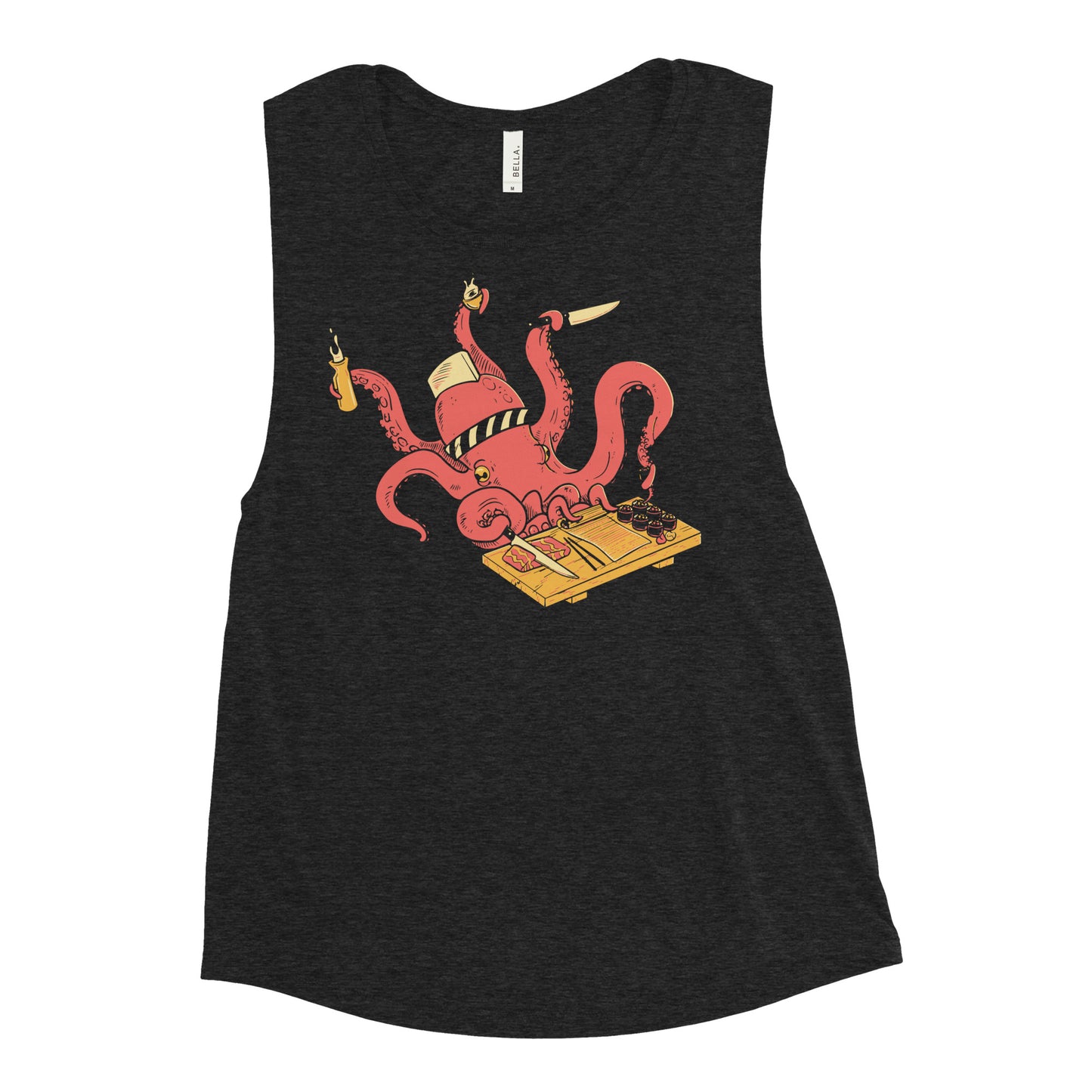 Octo Itamae Women's Muscle Tank