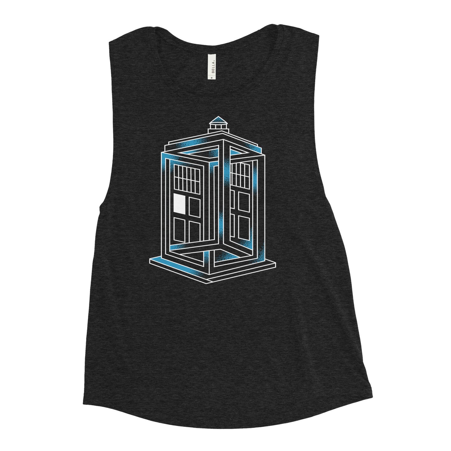 Optical Timey Wimey Women's Muscle Tank