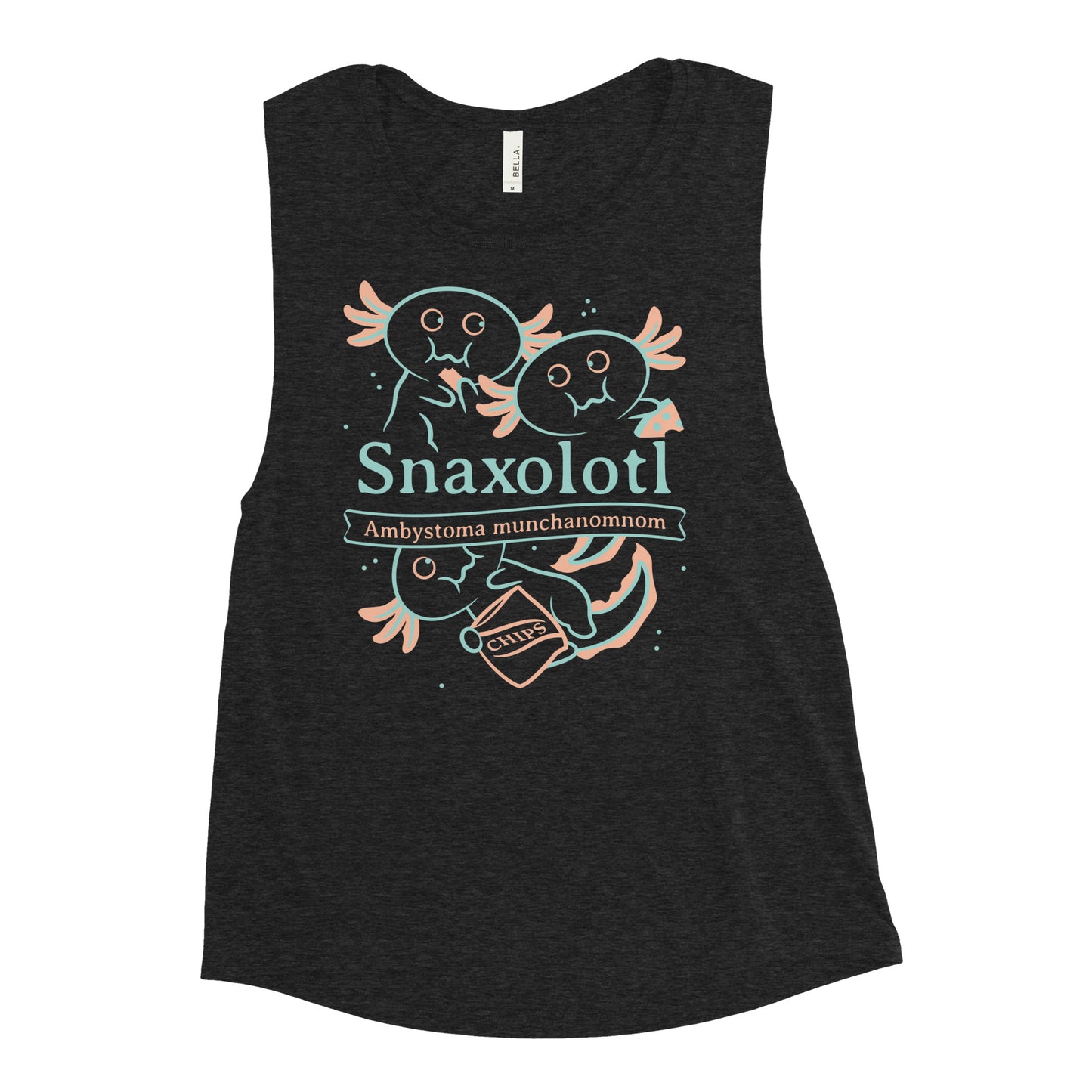 Snaxolotl Women's Muscle Tank