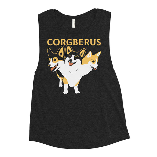 Corgberus Women's Muscle Tank