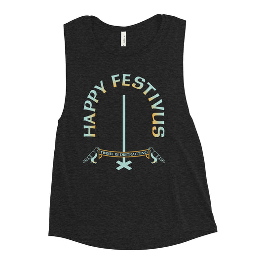 Happy Festivus Women's Muscle Tank