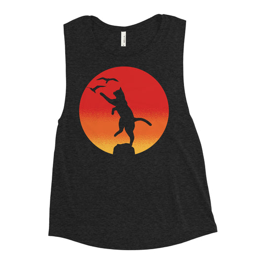 The Karate Cat Women's Muscle Tank