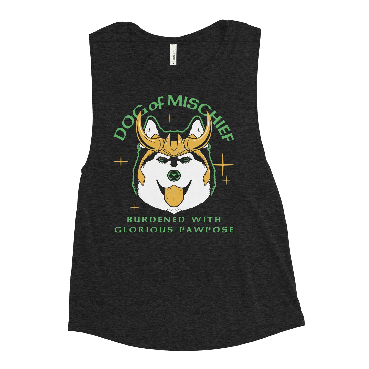 Dog Of Mischief Women's Muscle Tank