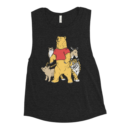 Bear And Friends Women's Muscle Tank