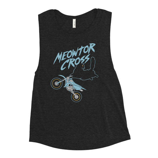 Meowtor Cross Women's Muscle Tank