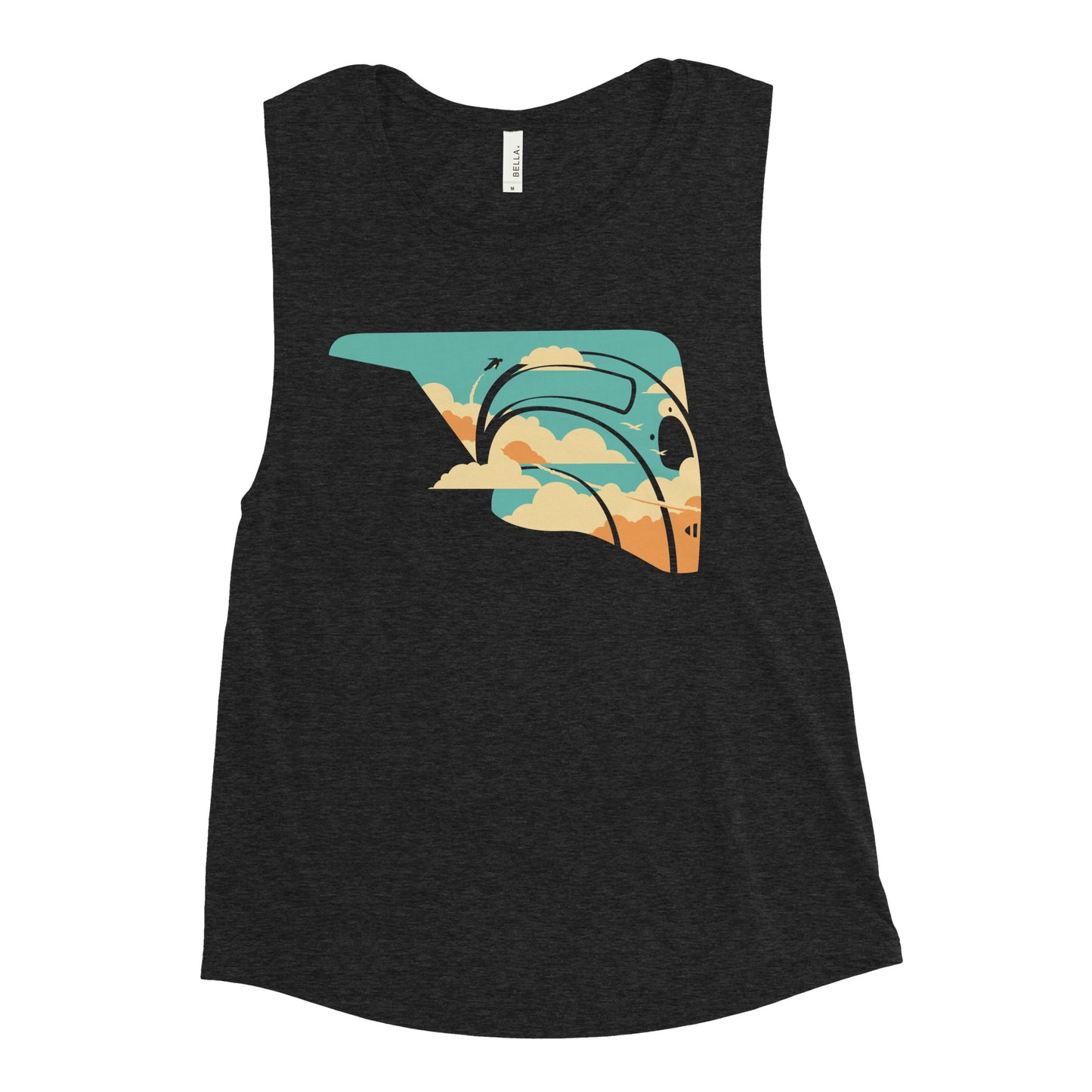 Sky Rocket Women's Muscle Tank