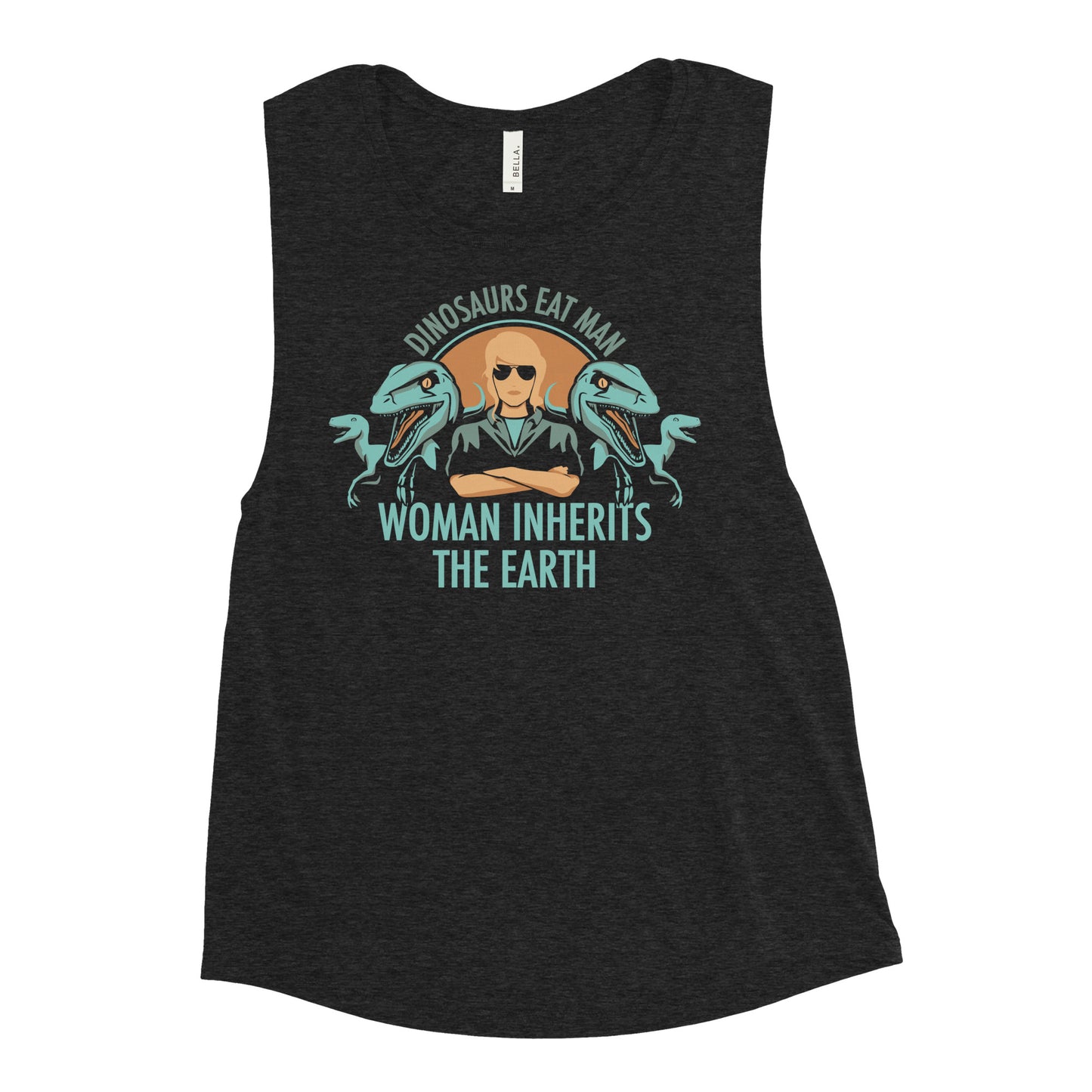 Woman Inherits The Earth Women's Muscle Tank