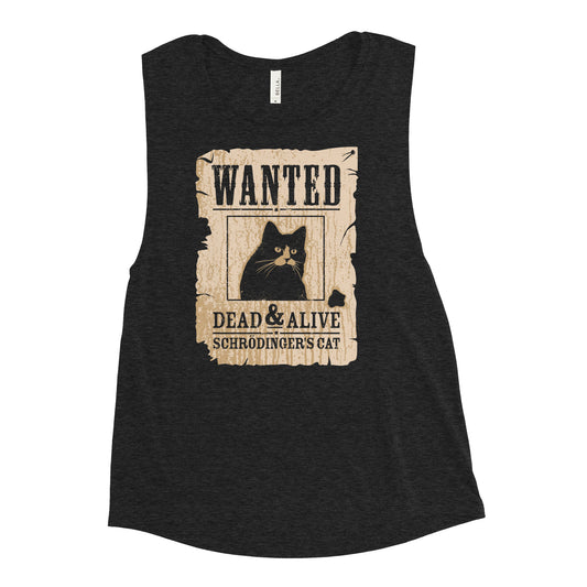 Wanted Dead And Alive Women's Muscle Tank