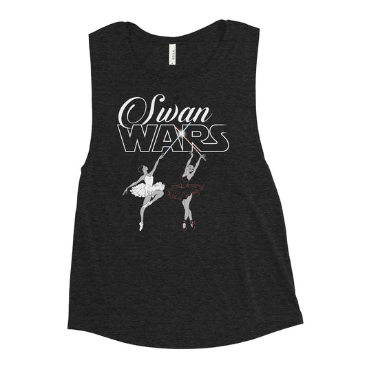 Swan Wars Women's Muscle Tank